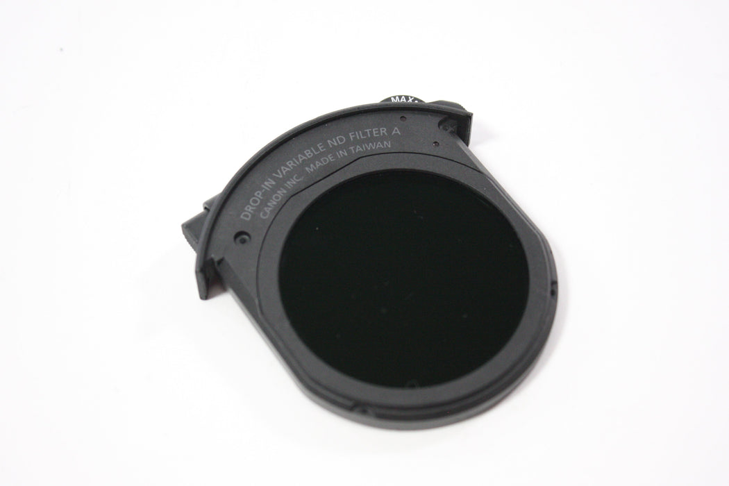 Canon Drop-in Filter Mount Adapter EF-EOS R with V-ND Variable ND Filter A