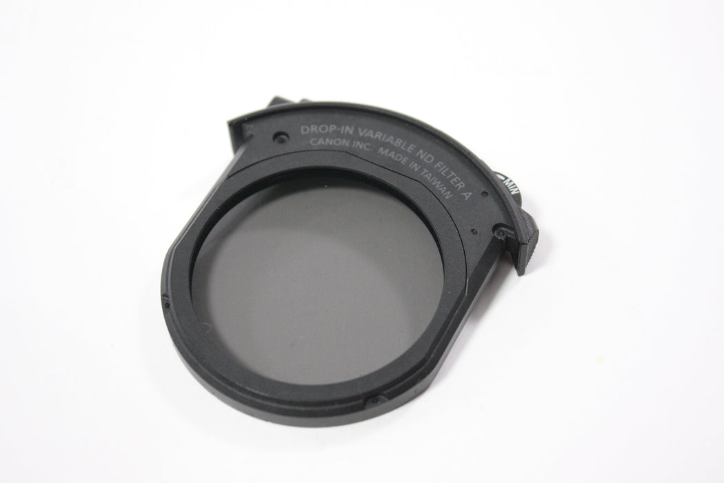 Canon Drop-in Filter Mount Adapter EF-EOS R with V-ND Variable ND Filter A