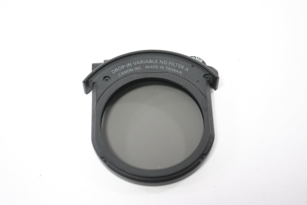 Canon Drop-in Variable ND Filter A for Drop-in Filter Mount Adapter (Please Read)