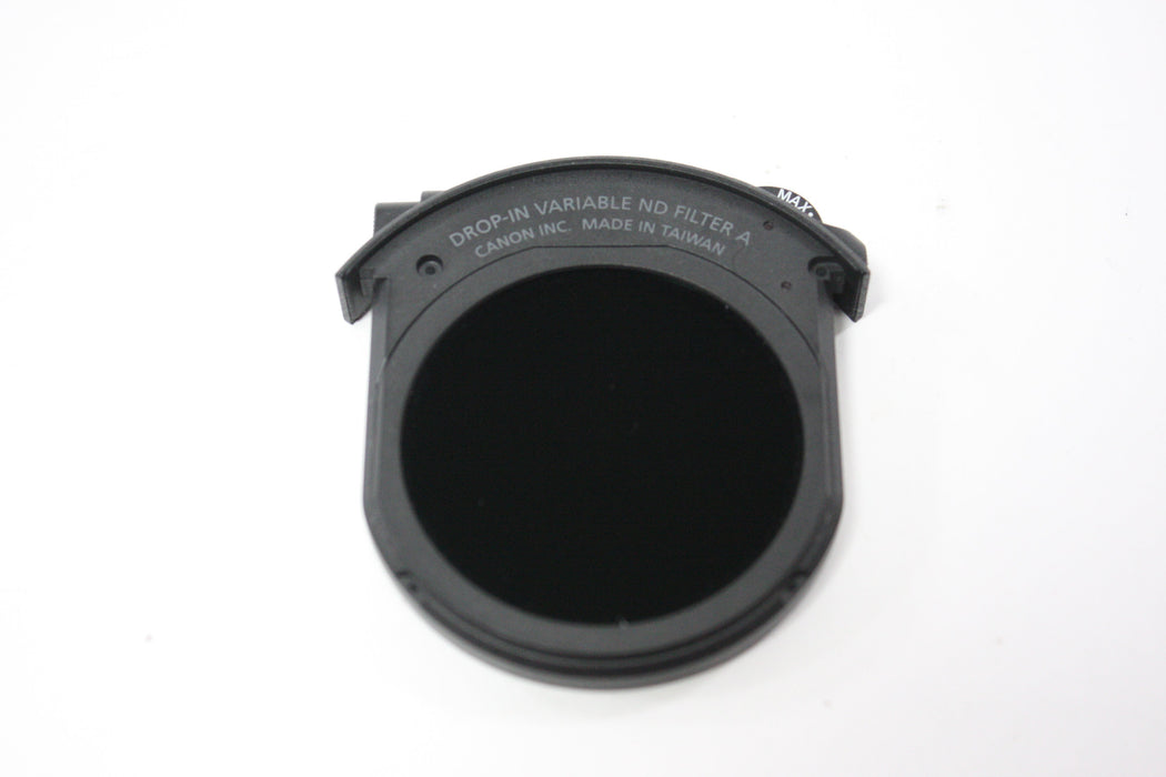 Canon Drop-in Variable ND Filter A for Drop-in Filter Mount Adapter (Please Read)