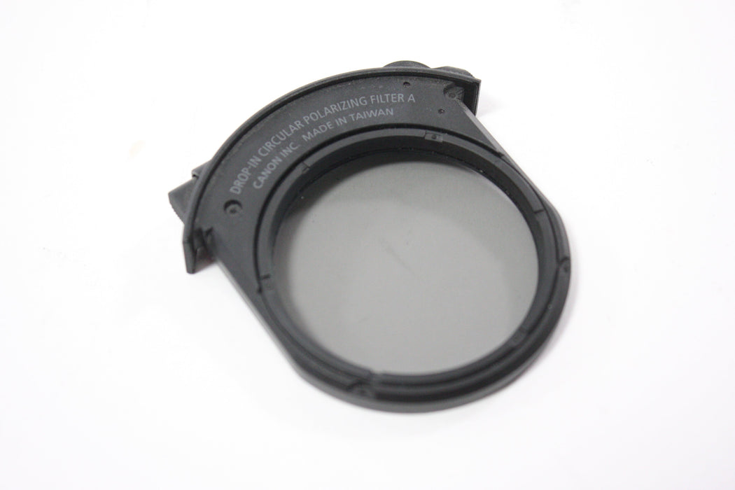 Canon Drop-in Filter Mount Adapter EF-EOS R with C-PL Circular Polarizing Filter A