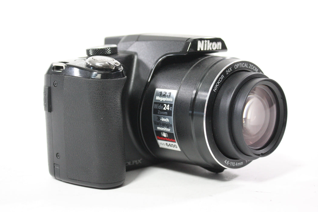 Nikon Coolpix P90 Digital Point and Shoot Camera 24x Zoom 12.1mp