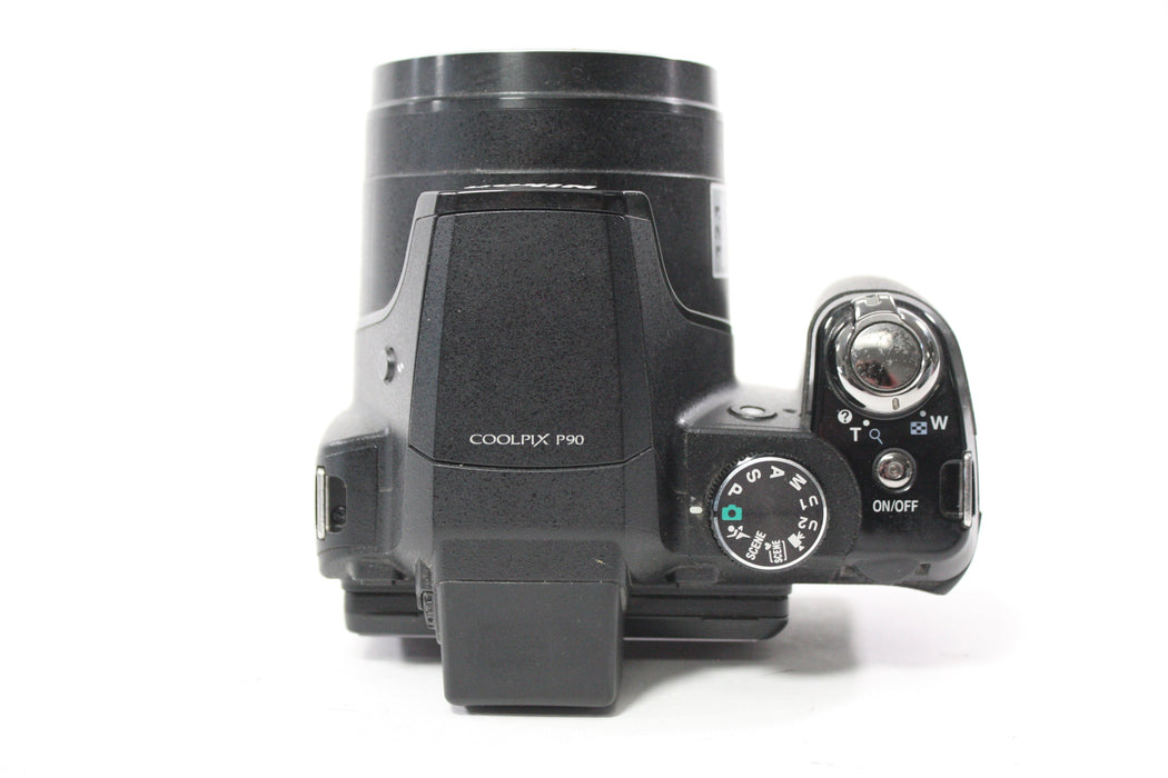 Nikon Coolpix P90 Digital Point and Shoot Camera 24x Zoom 12.1mp