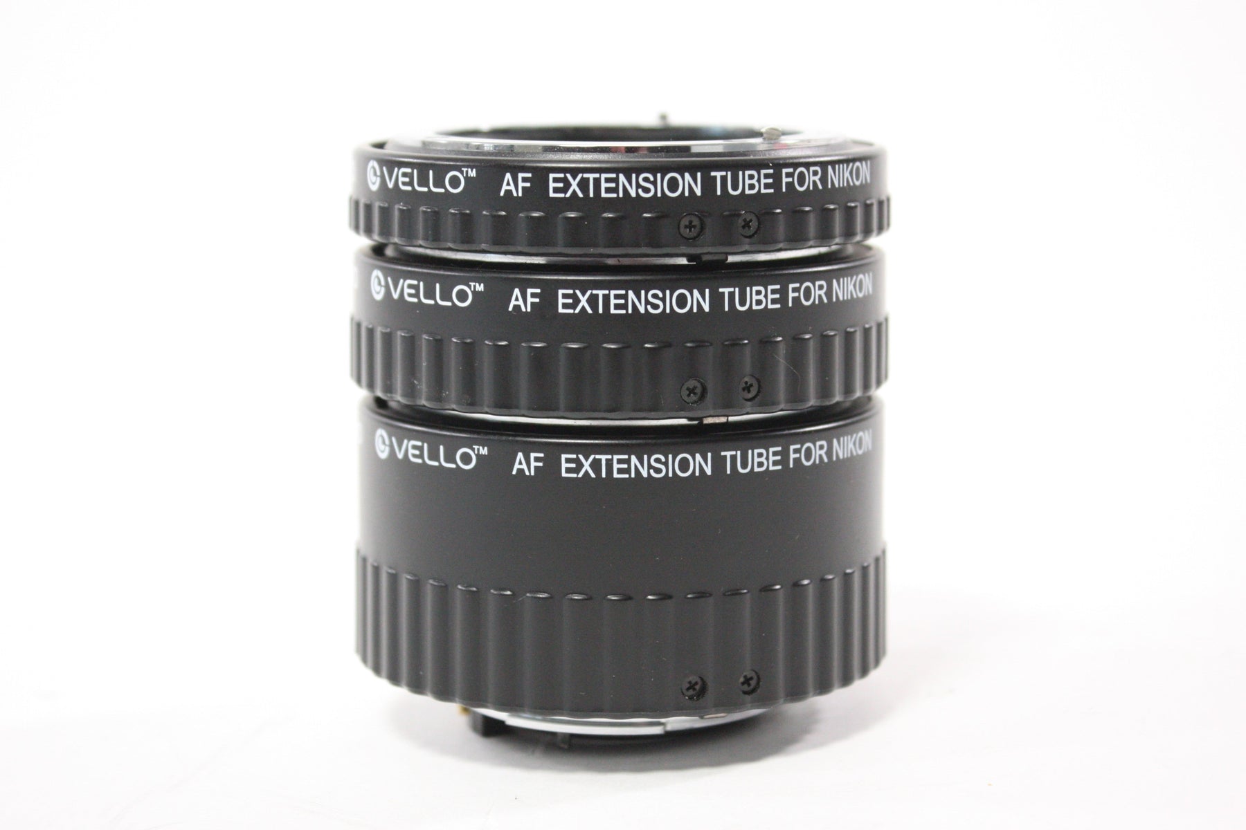 Vello AF Extension Tube Set for Nikon F Mount (12mm, 20mm and 36mm) AS-IS