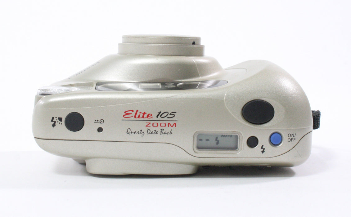 Yashica Elite 105 Zoom Quartz Date Bak Kyocera 35mm Camera