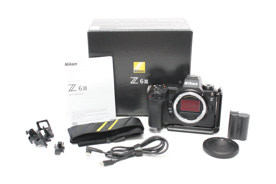 Nikon Z 6 III Digital Mirrorless Camera Body with Shutter Count 6,807