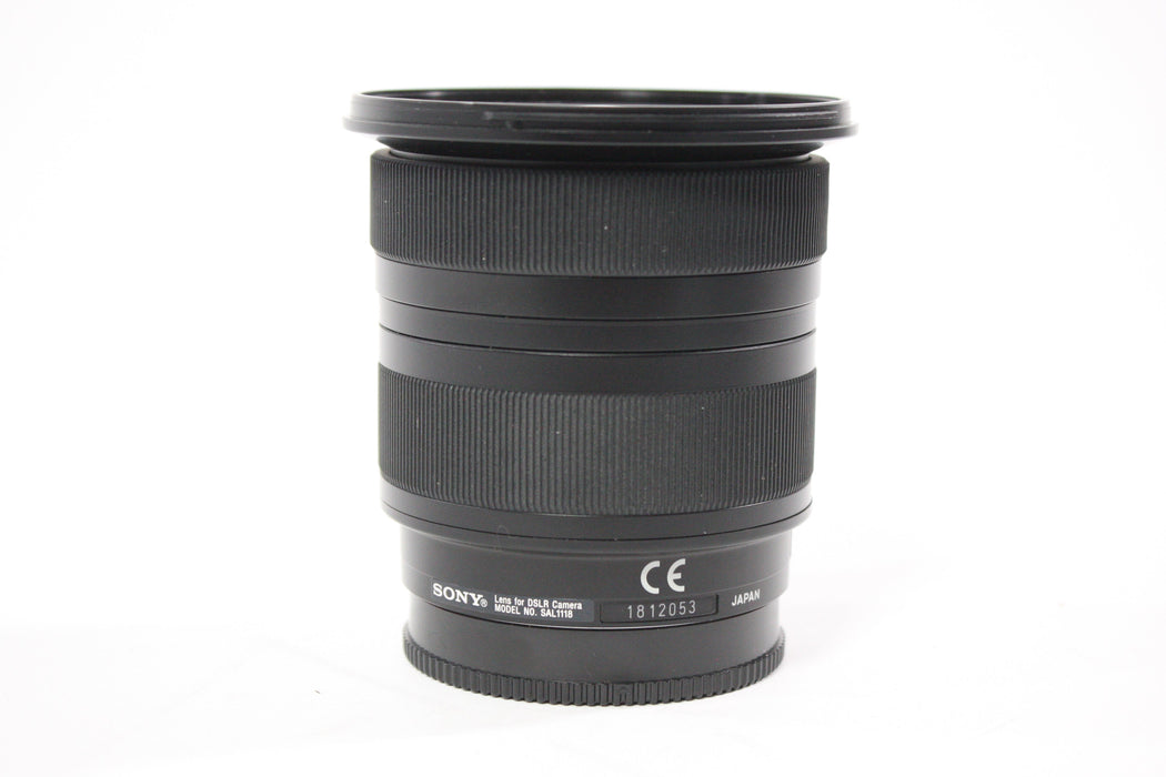 Sony 11-18mm f/4.5-5.6 DT APS-C Lens for Sony A Mount