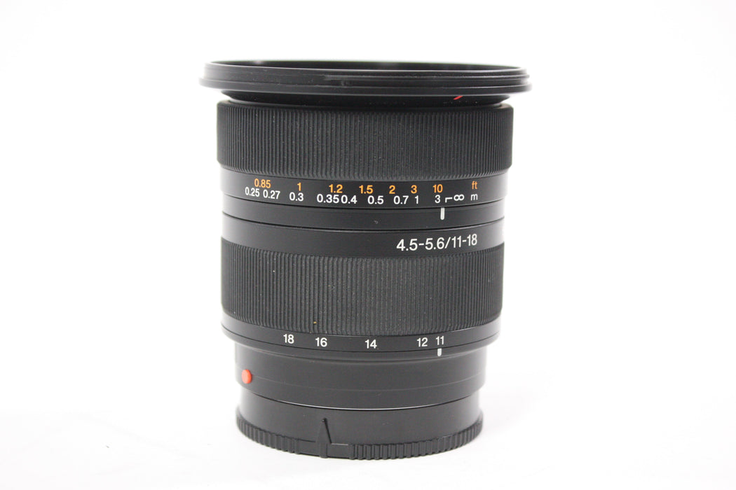 Sony 11-18mm f/4.5-5.6 DT APS-C Lens for Sony A Mount
