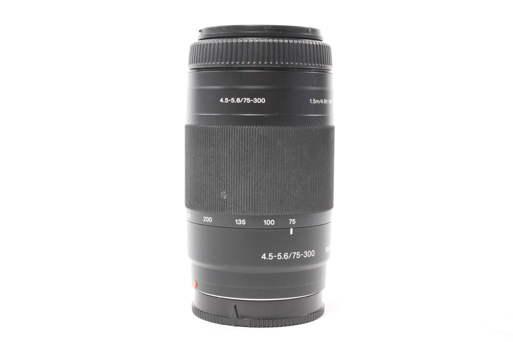 Sony 75-300mm f/4.5-5.6 Macro Lens for Sony A Mount