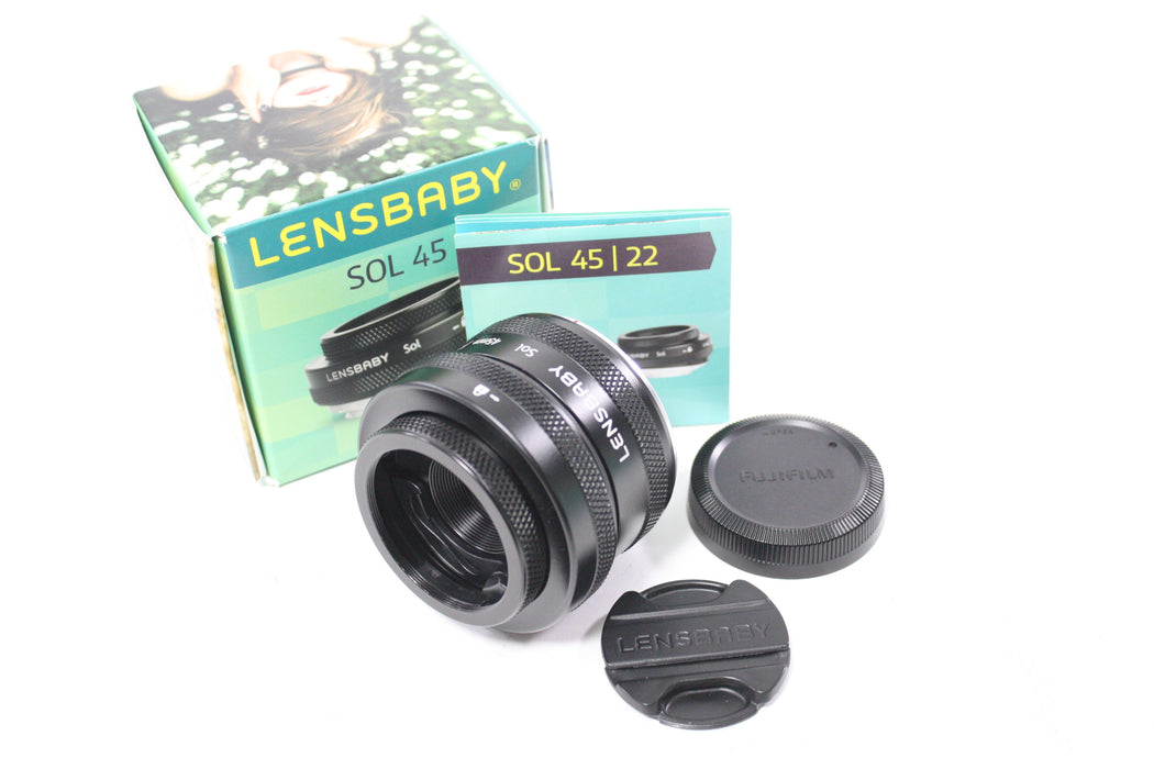 Lensbaby 45mm f/3.5 Sol Lens for Fuji X Mount