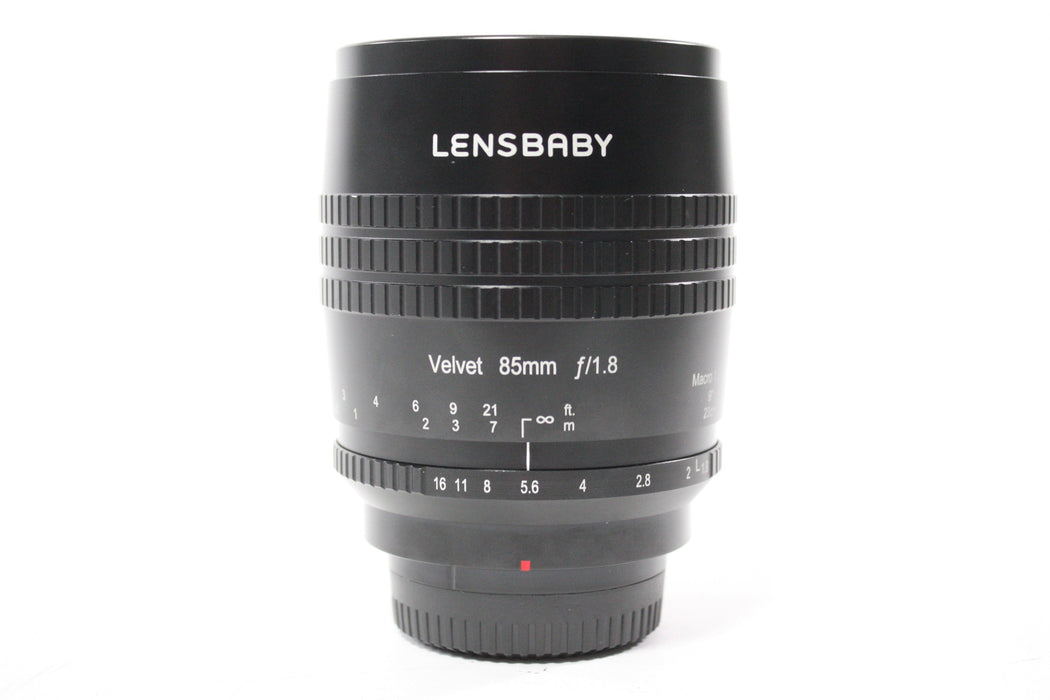 Lensbaby 85mm f/1.8 Velvet 85 1:2 Macro Lens for Fuji X Mount