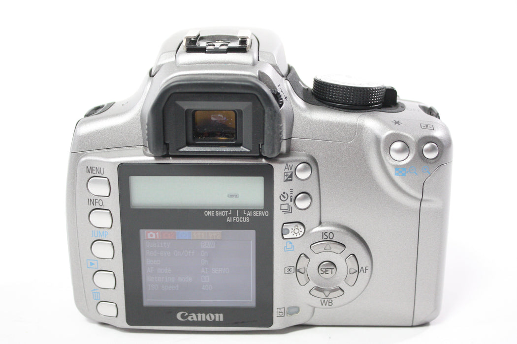 Canon Rebel XT DSLR Camera with Canon 18-55mm f/3.5-5.6 II EF-S Zoom Lens