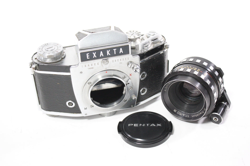 Exakta Varex IIa 35mm SLR Camera with 50mm f/1.8 Lens AS-IS