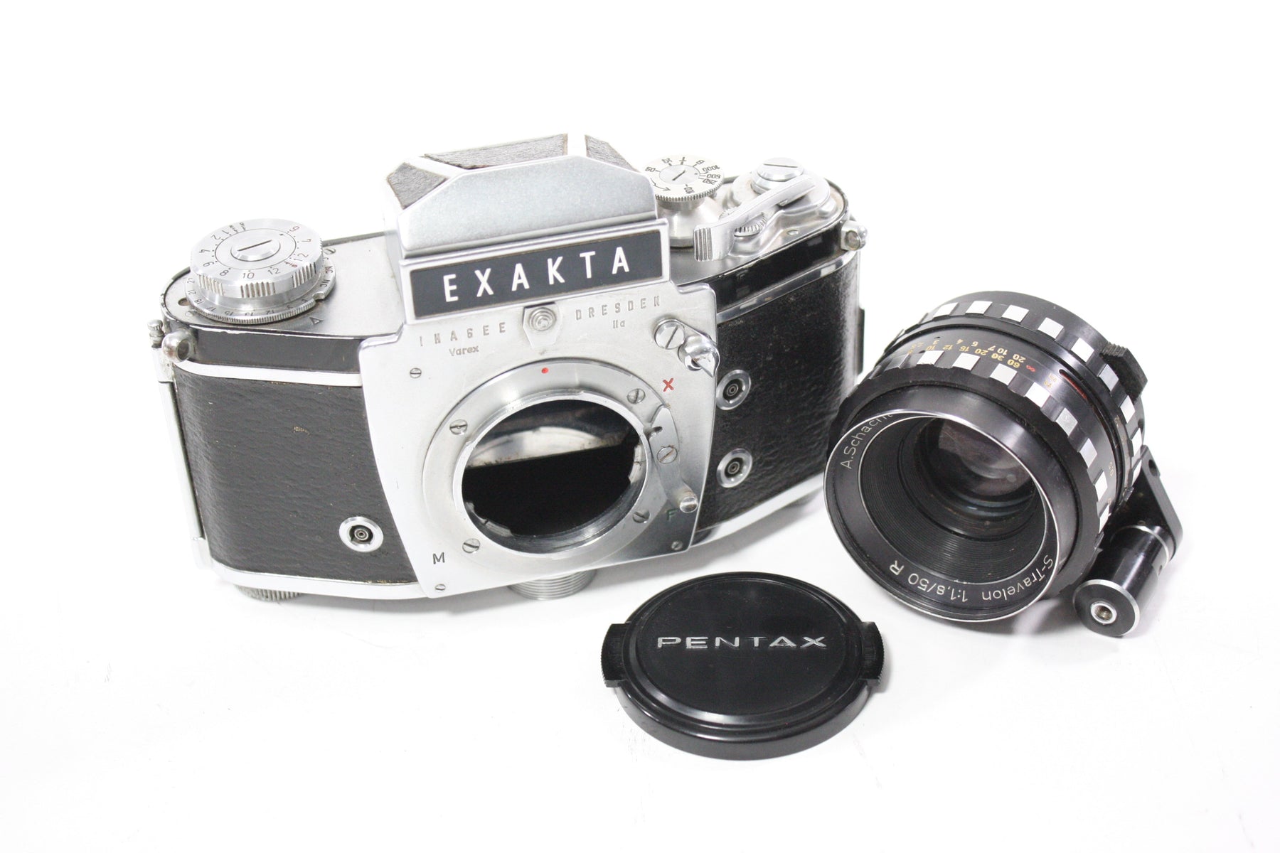 Exakta Varex IIa 35mm SLR Camera with 50mm f/1.8 Lens AS-IS