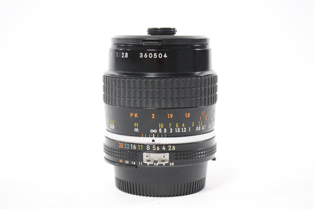 Nikon 55mm f/2.8 Micro-Nikkor AI-S Lens for Nikon F Mount