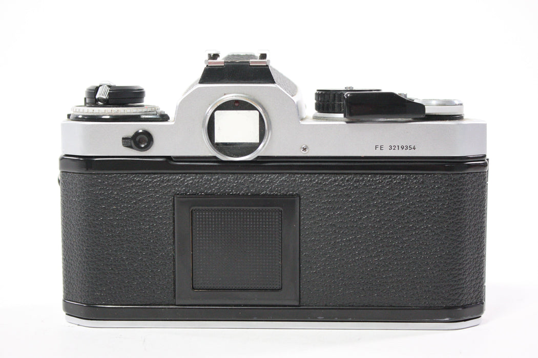 Nikon FE 35mm SLR Camera with Nikon 50mm f/1.8 Series E Lens