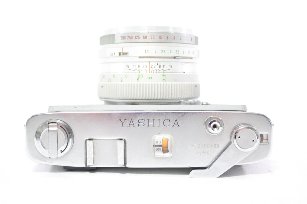 Yashica  Lynx-14 35mm Rangefinder Camera with 45mm f/1.4 Lens AS-IS
