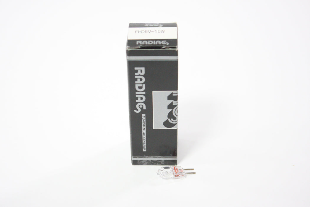 Radiac FHD 10W 6V Tungsten Halogen Lamp