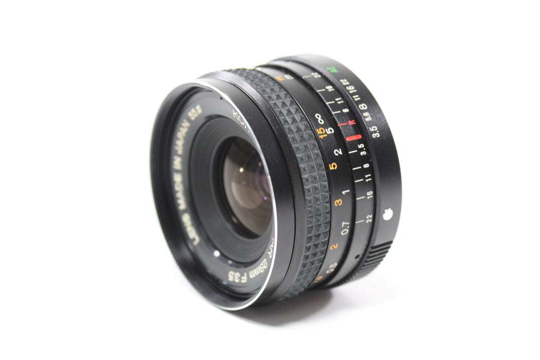 Konica 28mm f/3.5 Hexanon Lens for AR Mount