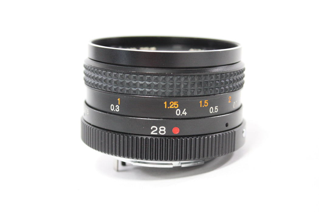 Konica 28mm f/3.5 Hexanon Lens for AR Mount