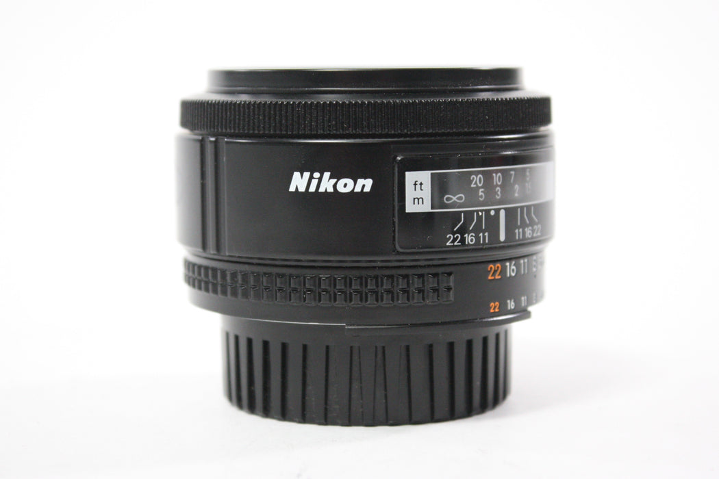 Nikon 50mm f/1.8 AF Nikkor Lens for Nikon F Mount