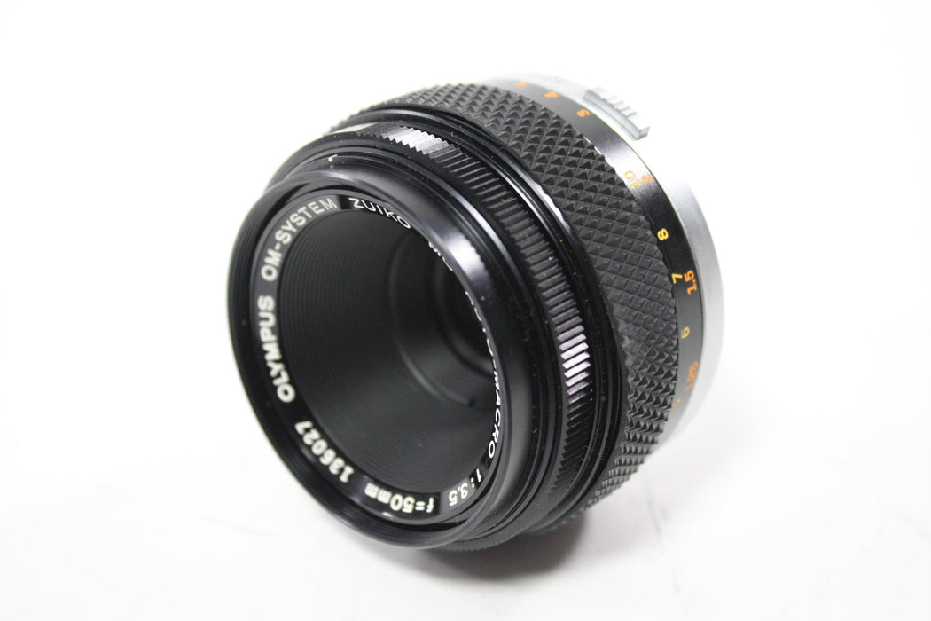 Olympus 50mm f/3.5 Auto-Macro MC Lens for OM Mount
