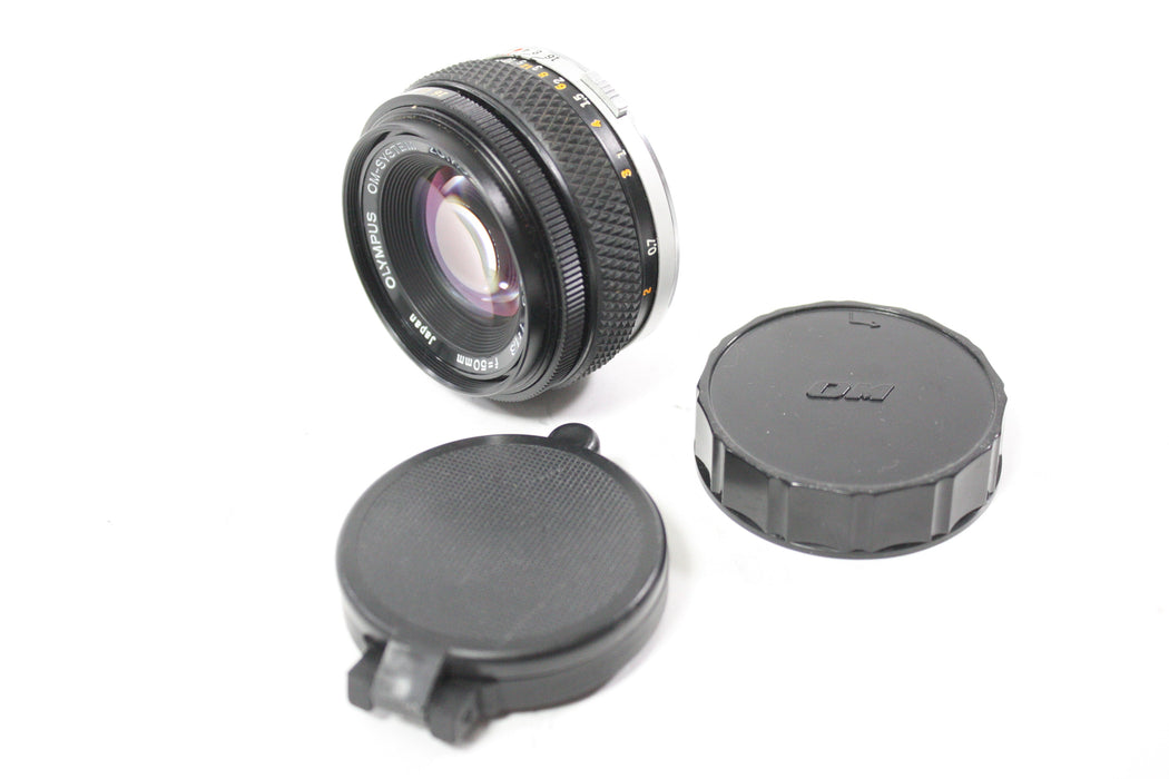 Olympus 50mm f/1.8 Auto-S MC Lens for OM Mount