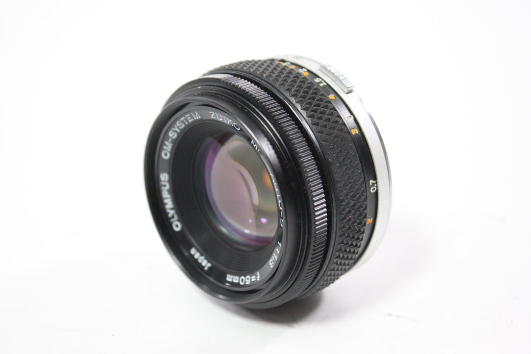 Olympus 50mm f/1.8 Auto-S MC Lens for OM Mount