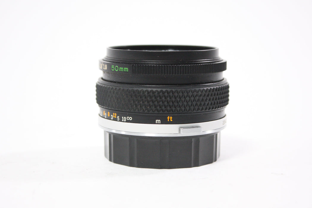 Olympus 50mm f/1.8 Auto-S MC Lens for OM Mount