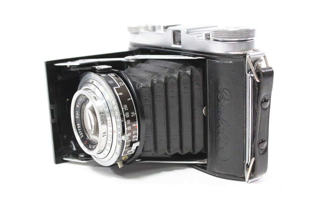 Balda Super Baldax Folding Camera with Optische Werke Gottingen 75mm f/2.9 Westar Lens (Please Read)