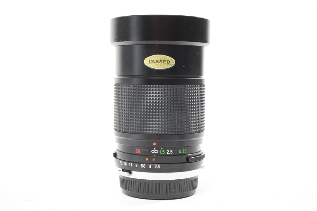 Vivitar 28-85mm f/2.8-3.8 MC Auto Variable Focusing Lens for OM Mount