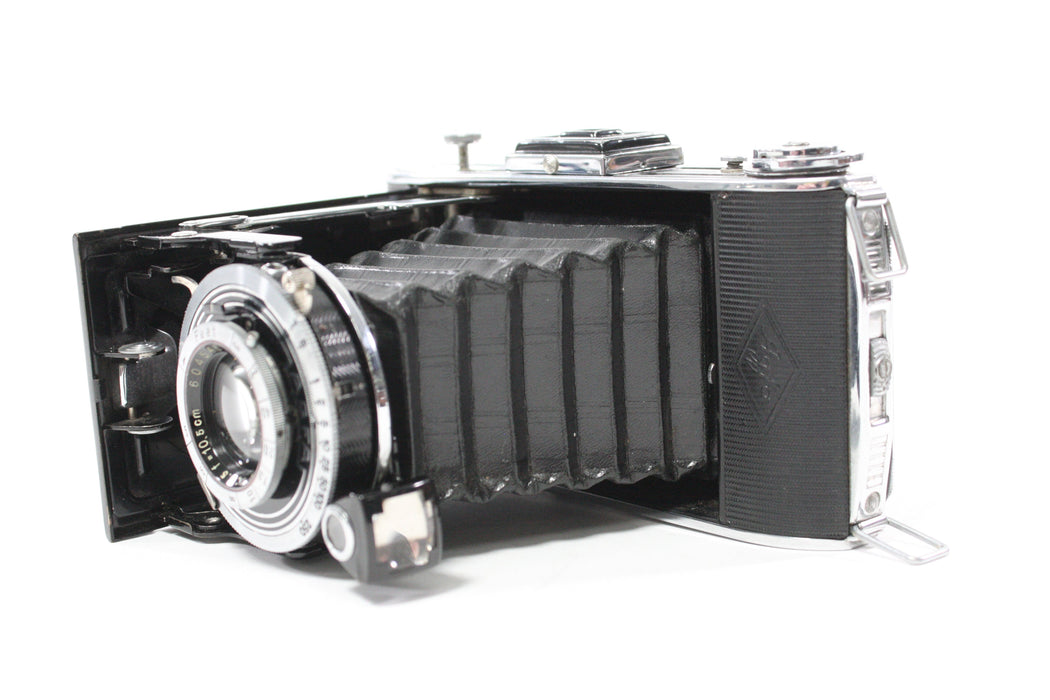 Agfa Billy Record Folding Camera with Agfa 10.5cm f/4.5 Solinar Lens (Please Read)