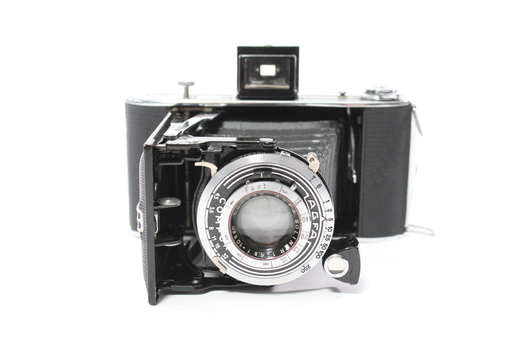 Agfa Billy Record Folding Camera with Agfa 10.5cm f/4.5 Solinar Lens (Please Read)