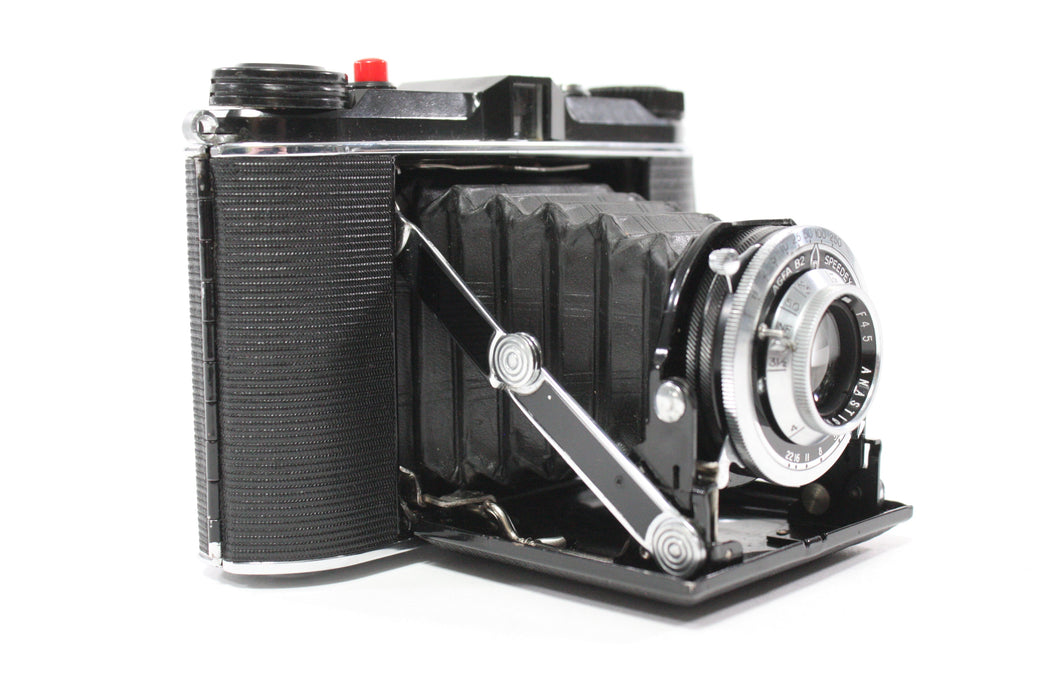 Agfa B2 Speedex Folding Camera with Agfa 85mm f/4.5 Anastigmat Lens (Please Read)