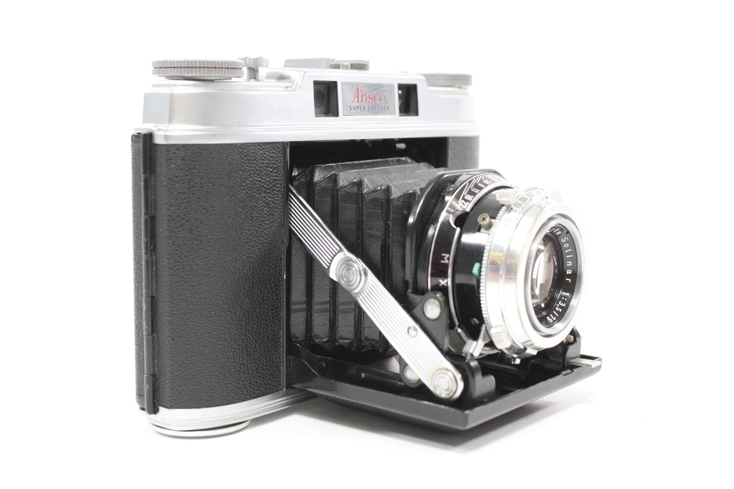 Ansco Super Speedex Folding Camera with Agfa 75mm f/3.5 Solinar Lens (Please Read)
