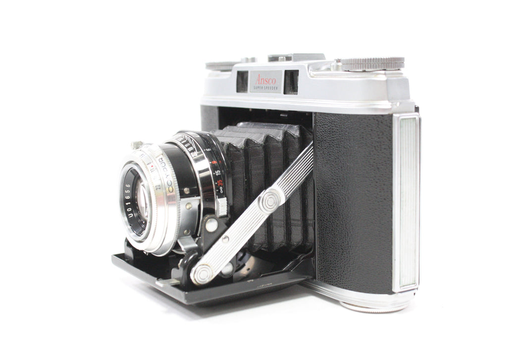 Ansco Super Speedex Folding Camera with Agfa 75mm f/3.5 Solinar Lens (Please Read)