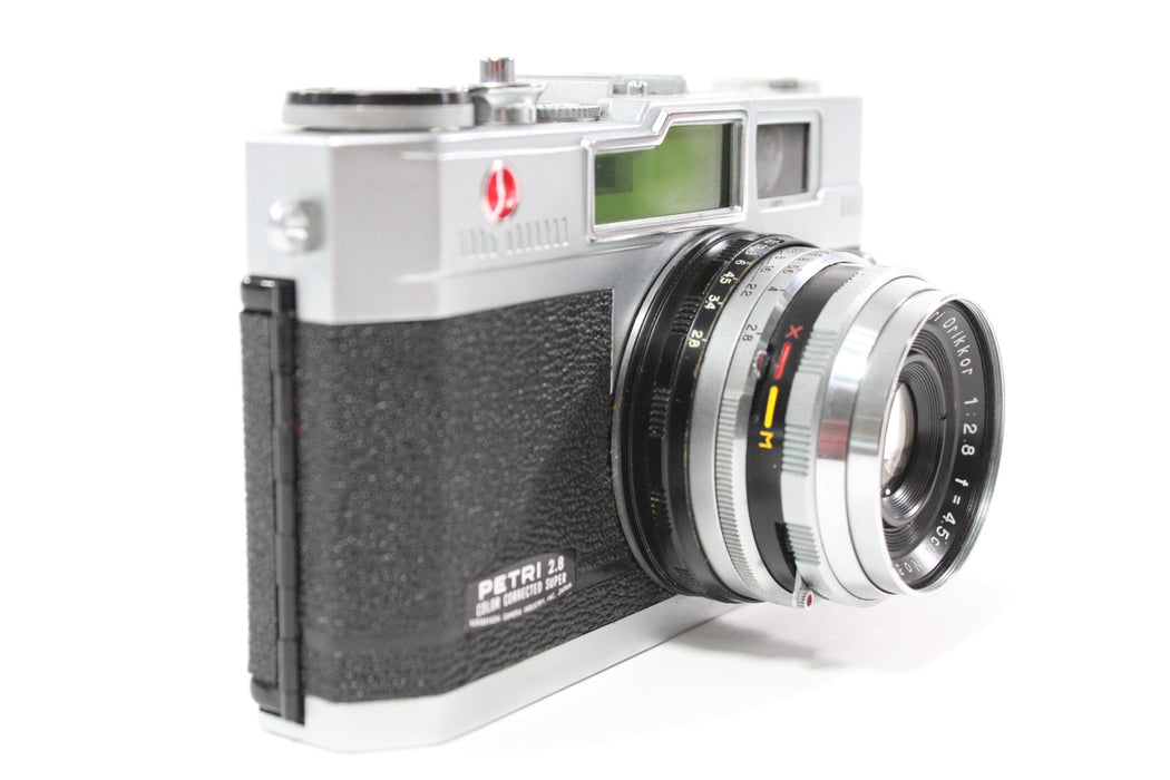 Kuribayashi Petri 2.8 Color Corrected Super 35mm Rangefinder Camera (Please Read)