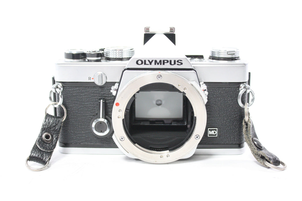 Olympus OM-1N 35mm SLR Camera with 50mm f/1.8 Auto-S Lens for OM Mount