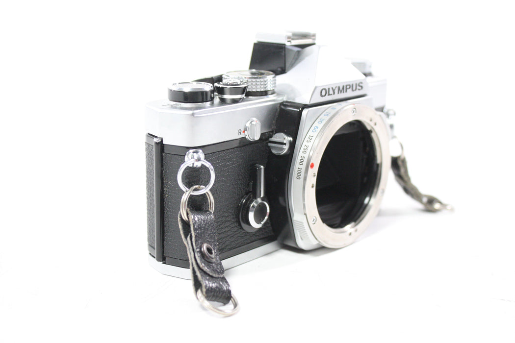 Olympus OM-1N 35mm SLR Camera with 50mm f/1.8 Auto-S Lens for OM Mount