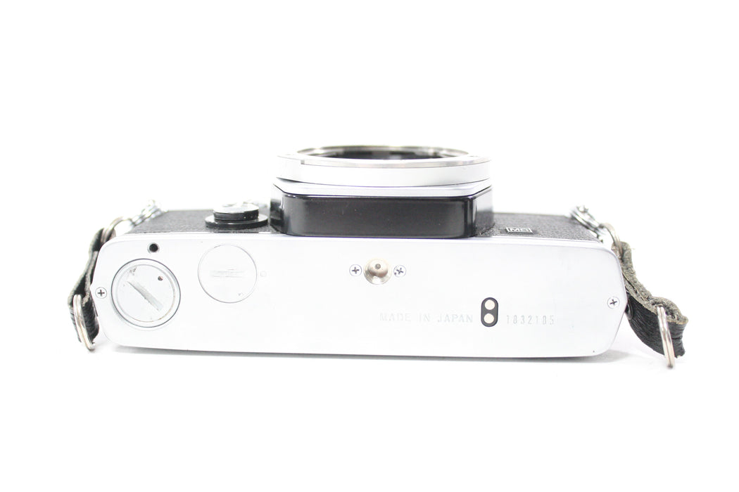 Olympus OM-1N 35mm SLR Camera with 50mm f/1.8 Auto-S Lens for OM Mount