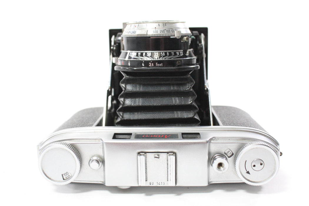 Ansco Super Speedex Folding Camera with Agfa 75mm f/3.5 Solinar Lens (Please Read)