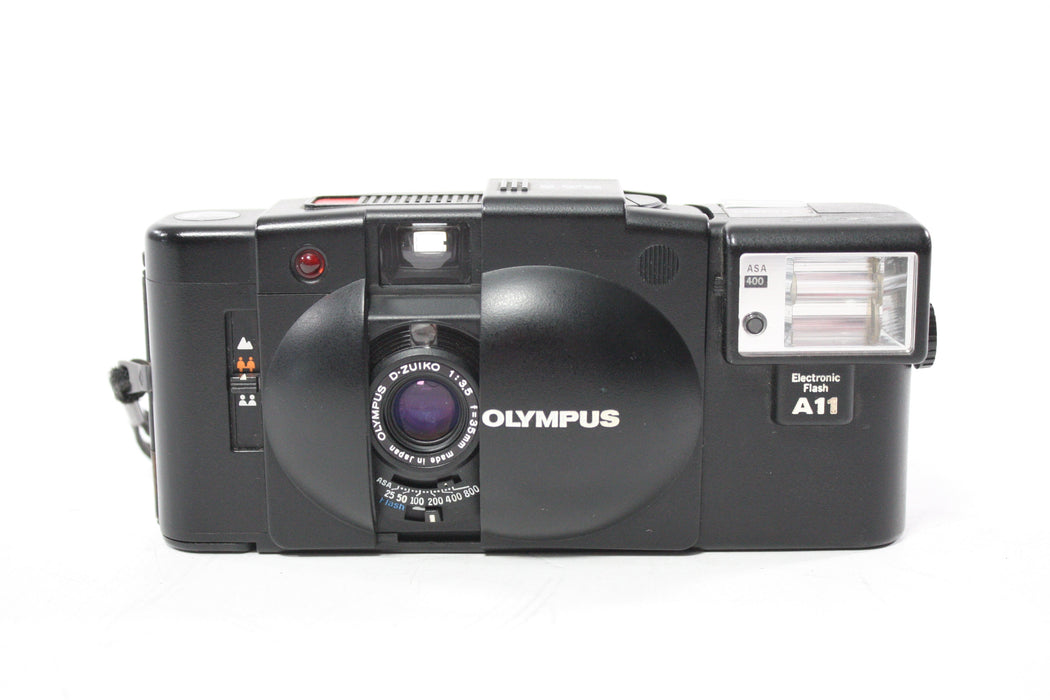 Olympus XA 2 35mm Point and Shoot Camera with A11 Flash