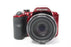 Samsung WB1100F Digital Point and Shoot Camera 35x Zoom 16.2mp (Red)