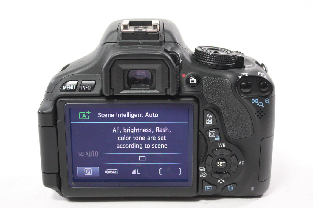 Canon EOS Rebel T3i DSLR Camera with 18-55mm f/3.5-5.6 EF-S IS II Lens with Shutter Count 8,778 (Please Read)