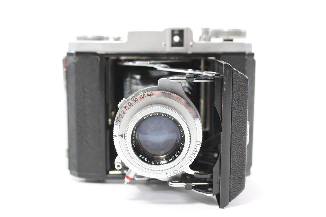 Zenobia Folding Camera with Hesper 7.5cm f/3.5 Anastigmat Lens (Please Read)