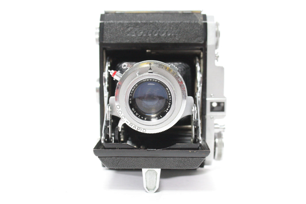 Zenobia Folding Camera with Hesper 7.5cm f/3.5 Anastigmat Lens (Please Read)