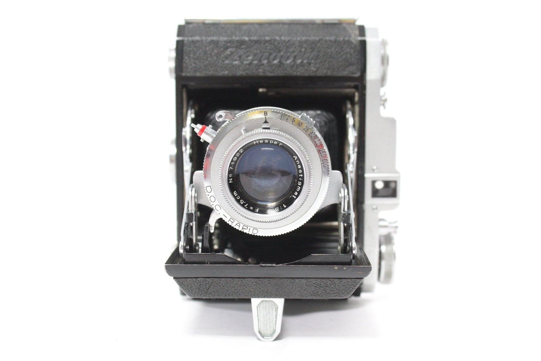 Zenobia Folding Camera with Hesper 7.5cm f/3.5 Anastigmat Lens (Please Read)