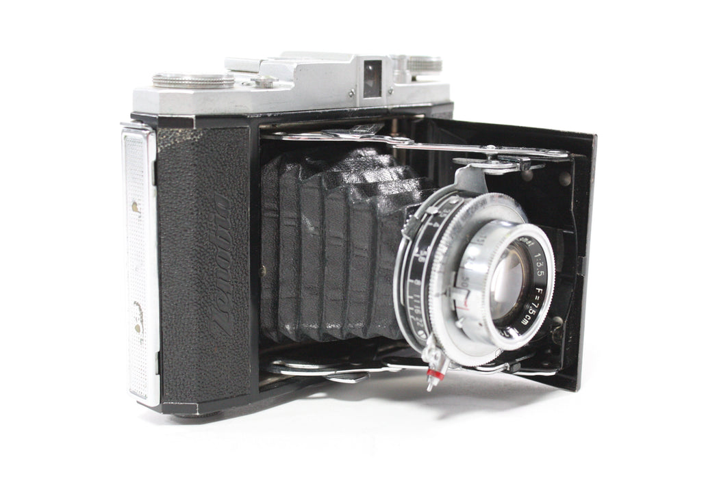 Zenobia Folding Camera with Hesper 7.5cm f/3.5 Anastigmat Lens (Please Read)