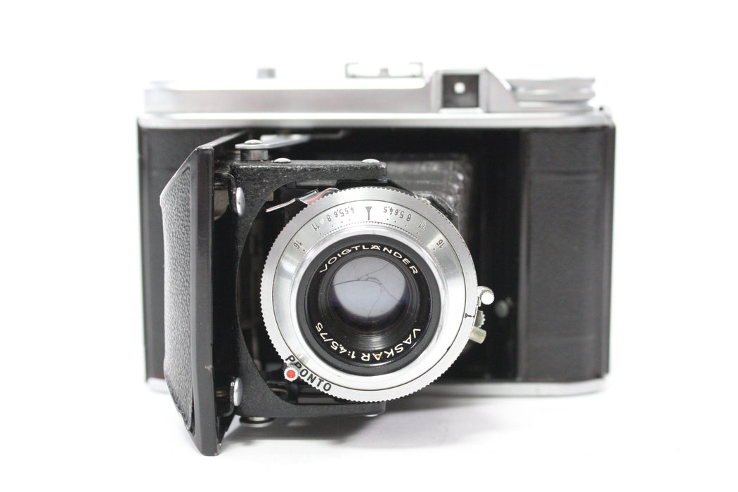 Voigtlander Perkeo I Folding Camera with 75mm f/4.5 Vaskar Lens (Please Read)