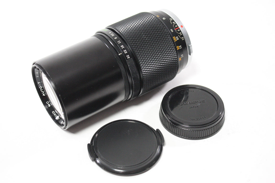 Olympus 200mm f/4 Zuiko MC Auto-T Lens for OM Mount